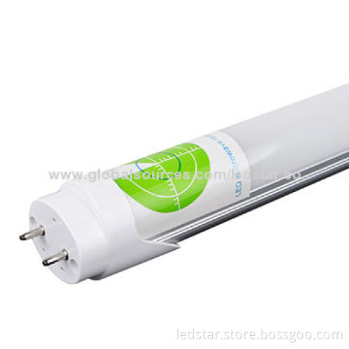 T8 Tubes with Radar Sensor 2835 SMD Chip/1.2m/18W Power/97lm/W/2,800 to 6,500K Color Temperature